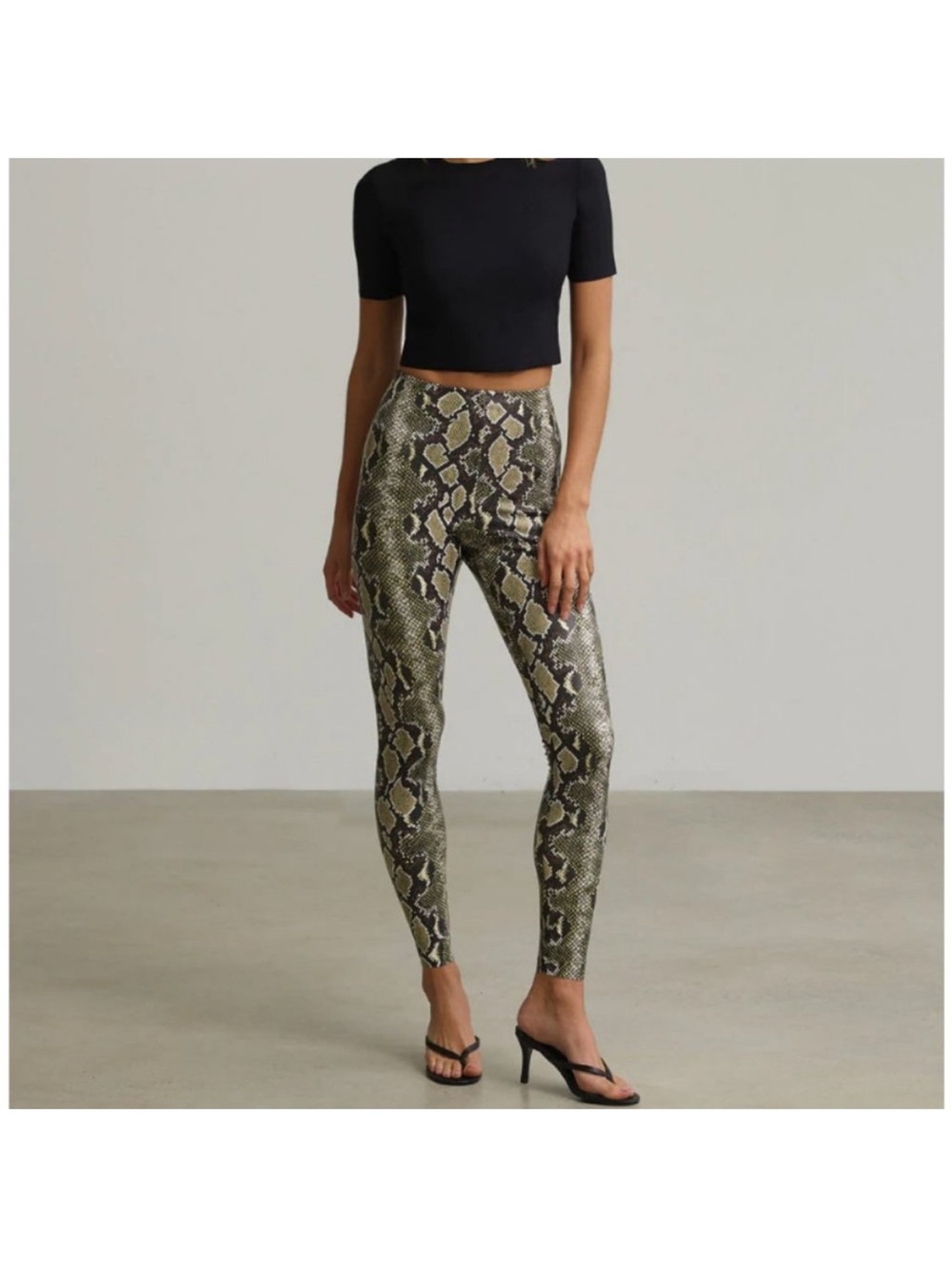 Commando Faux Animal Leather Leggings